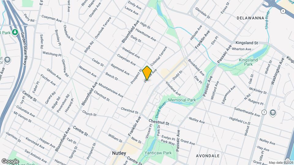 98 Hillside Ave, Unit 2 Map and Location Details