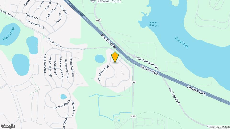 14701 Timucua Pl Map and Location Details