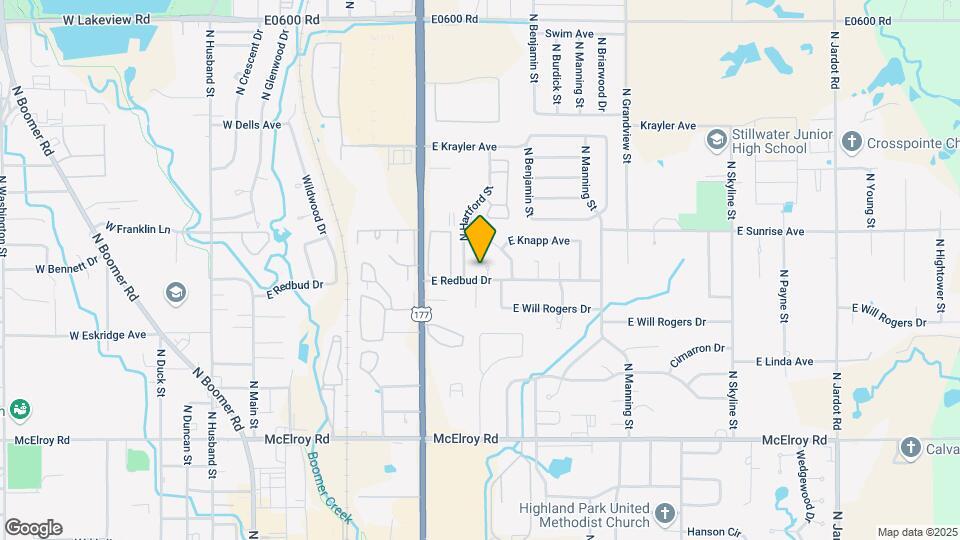 706 Redbud Ct Map and Location Details