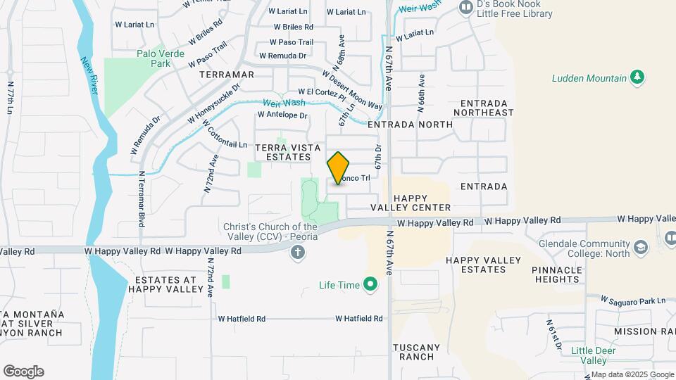 6816 W Buckskin Trail Map and Location Details