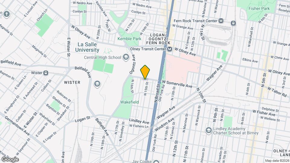 5352 N 15th St Map and Location Details