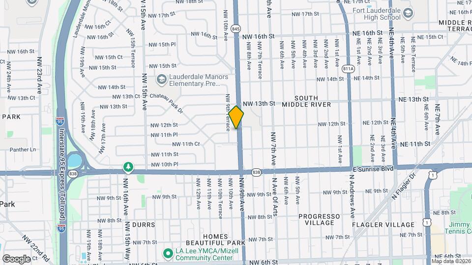 1139 NW 9th Ave Map and Location Details