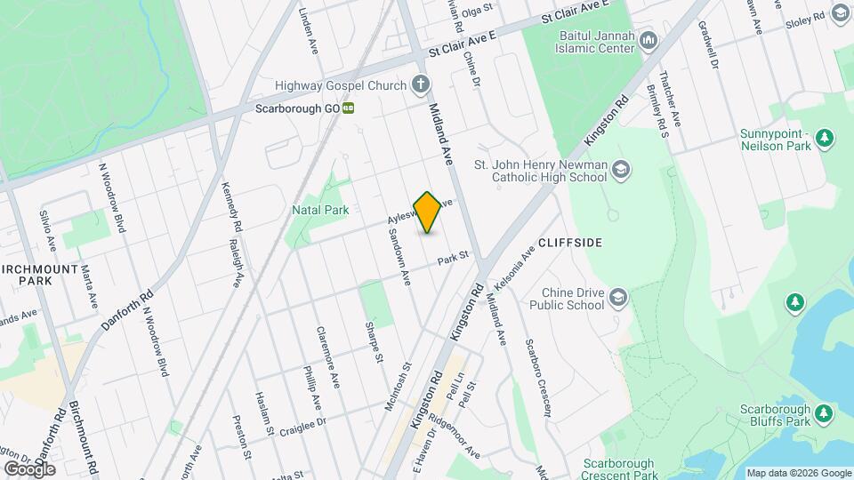 27 Atlee Ave Map and Location Details