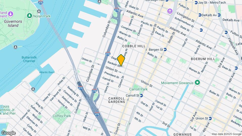 240 Sackett St Mapa y Detalles de la Ubicación