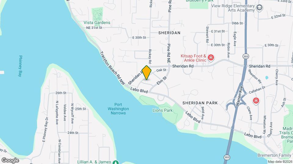 114 Acorn St Map and Location Details