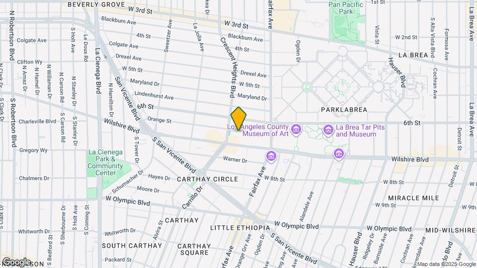 6218 Orange St Map and Location Details