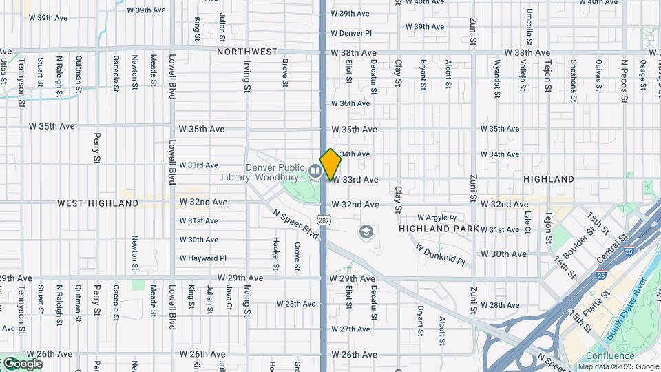3260 Federal Blvd Map and Location Details