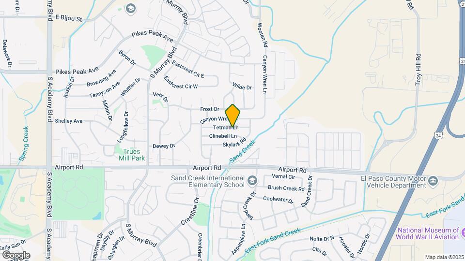 4681 Tetman Ln Map and Location Details