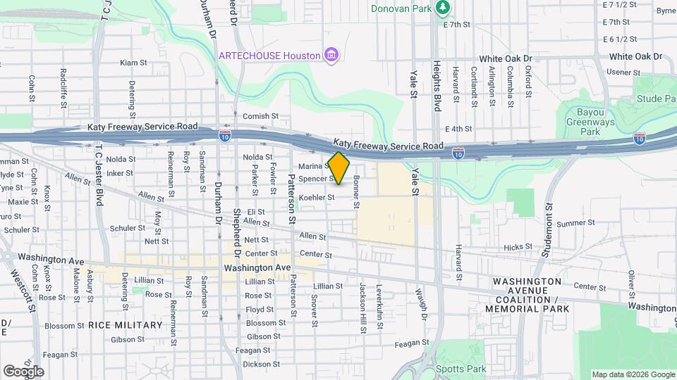 4205 Eigel St Map and Location Details