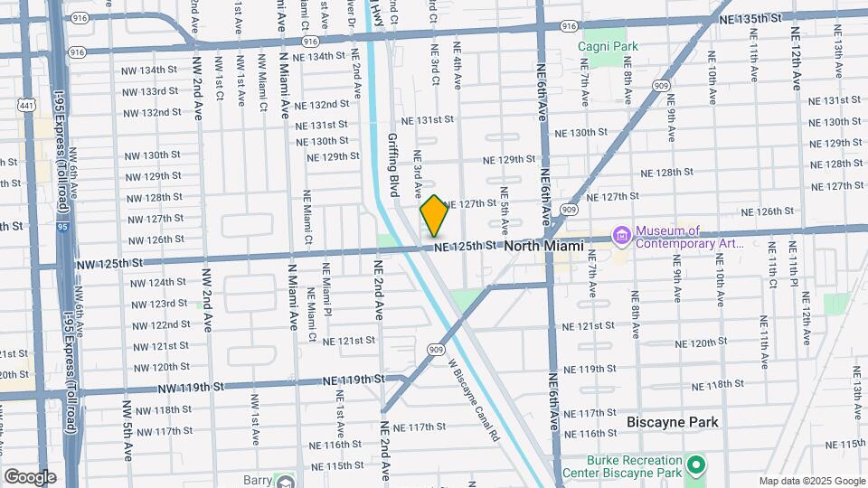 315 NE 125th St Map and Location Details