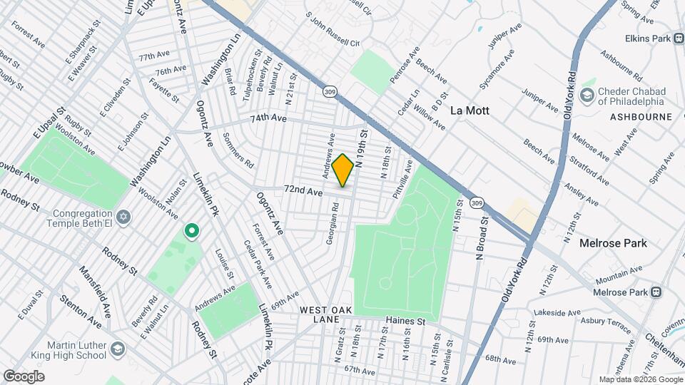 1911 72nd Ave Map and Location Details