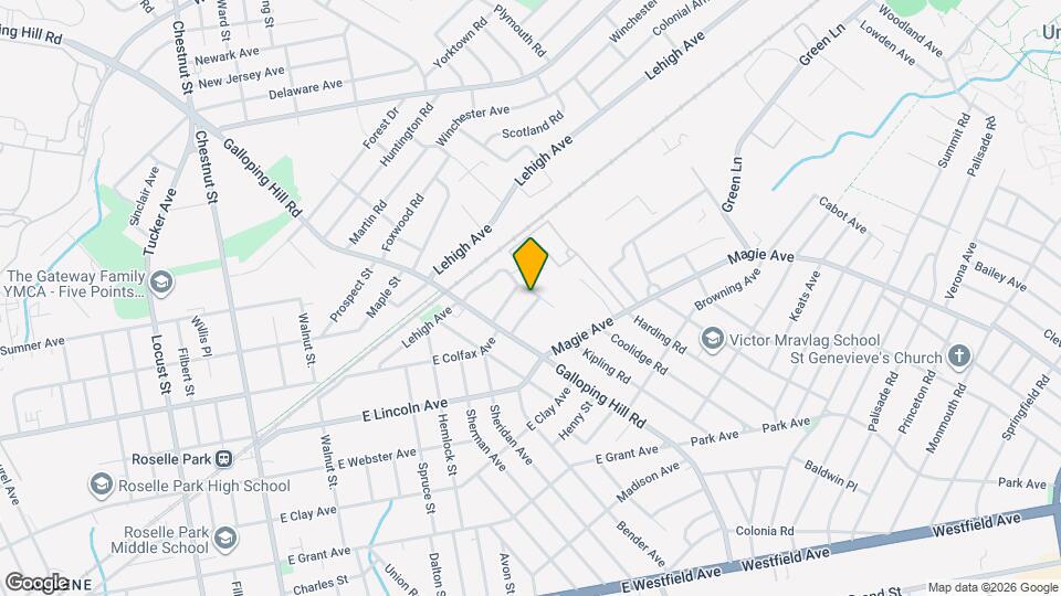 686 Gates Terrace Map and Location Details