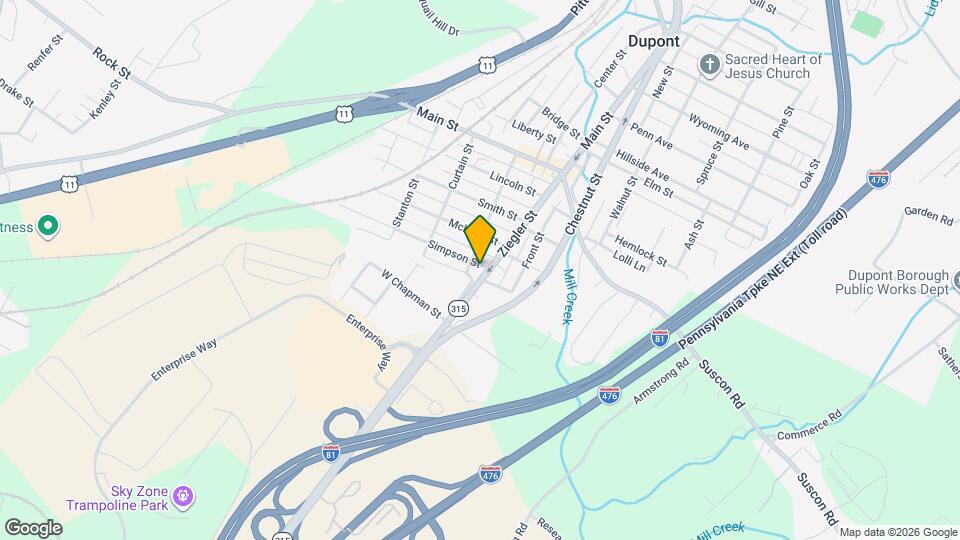 436 Ziegler St Map and Location Details