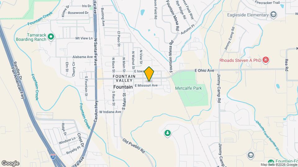 353 E Missouri Ave Map and Location Details