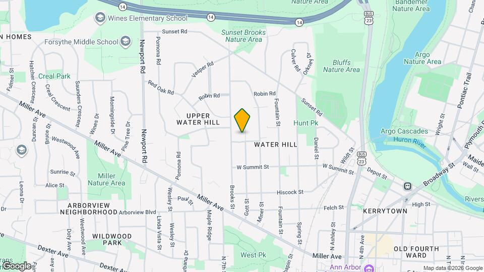 1007 Gott St Mapa y Detalles de la Ubicación