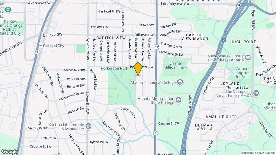 1546 Beatie Ave SW Map and Location Details