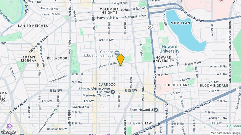 2241 12th Plz NW Map and Location Details