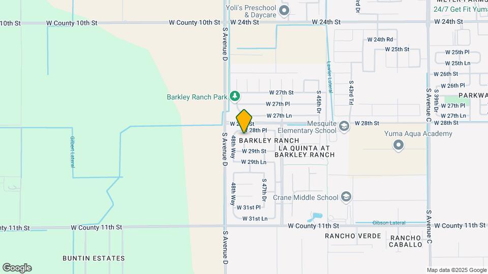 4844 W 28th Ln Map and Location Details