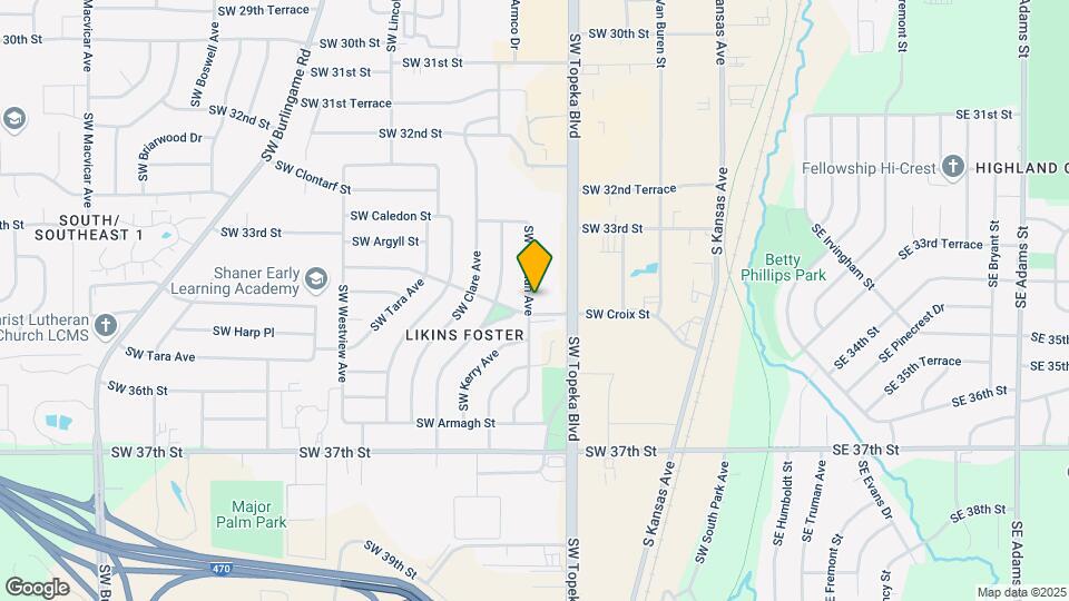 3440 SW Brendan Ave Mapa y Detalles de la Ubicación