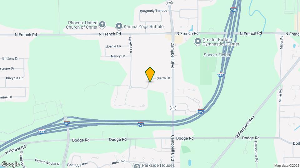 91 Sierra Dr Map and Location Details