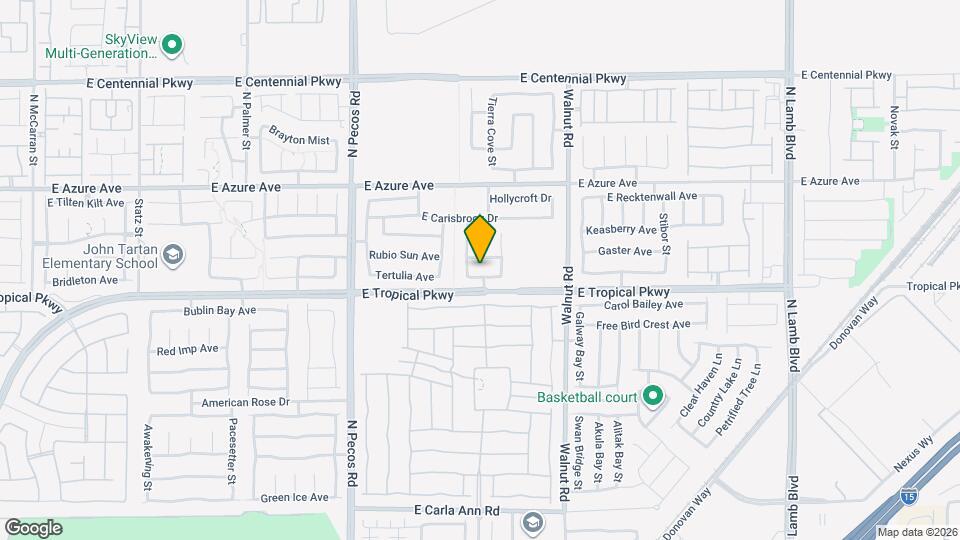 3732 Stowe Creek Ave Map and Location Details