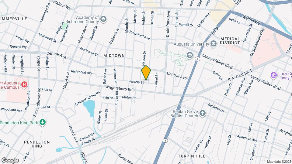 1321 Beman St Map and Location Details