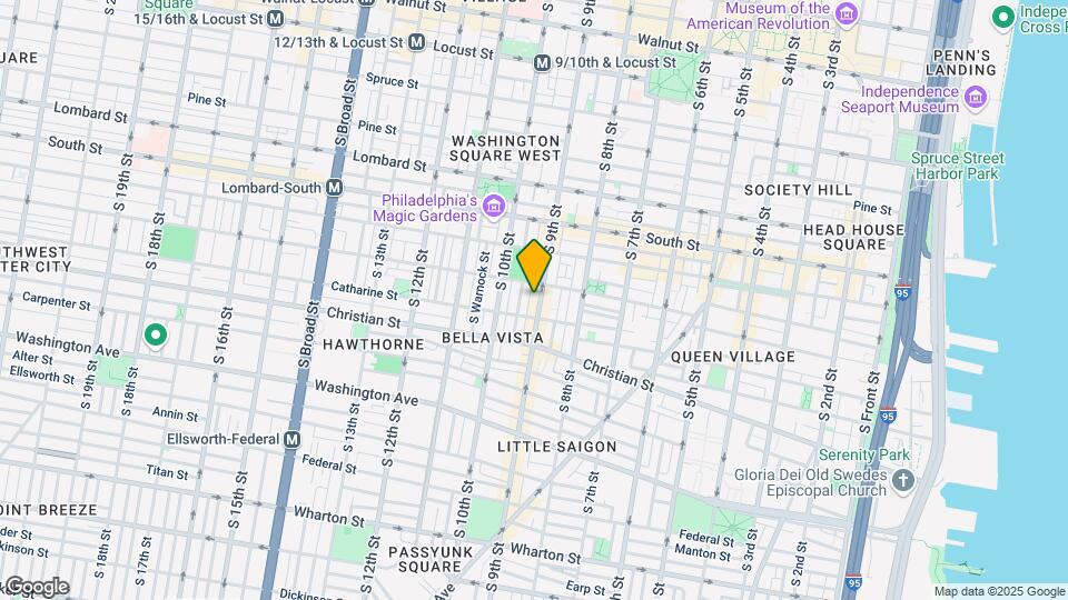752 S 9th St Map and Location Details