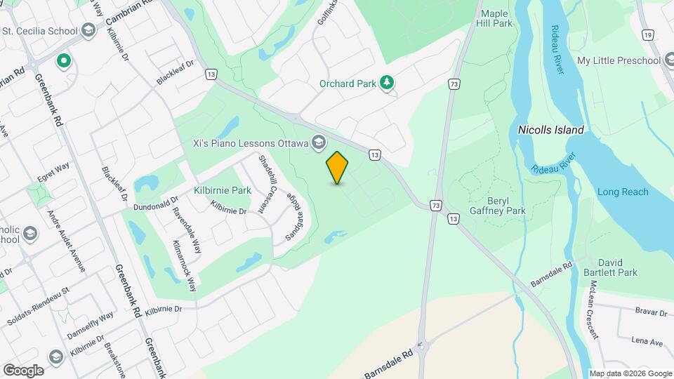 705 Fenwick Wy Map and Location Details