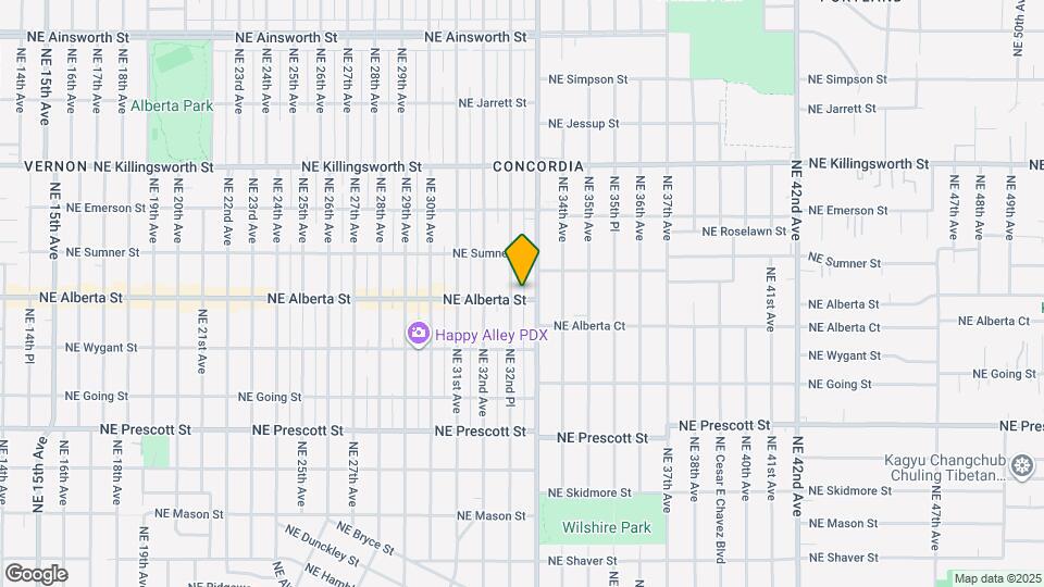 3265 NE Alberta St Mapa y Detalles de la Ubicación