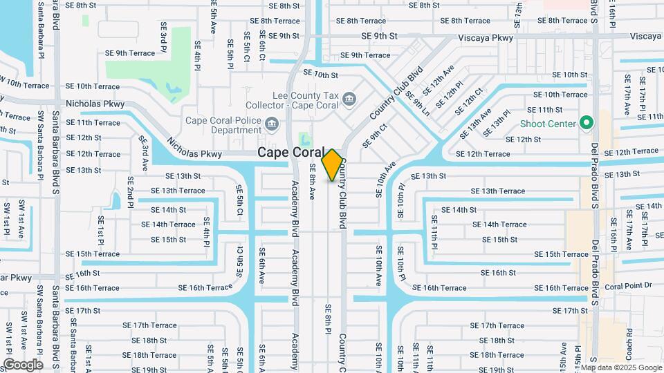 1309 SE 8th Pl Map and Location Details