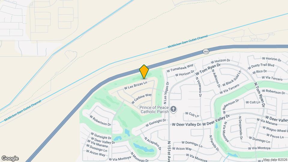 15138 W Las Brizas Ln Map and Location Details