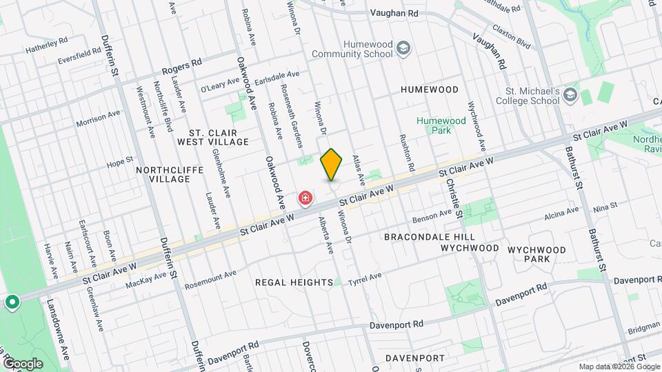 229 Winona Dr Map and Location Details