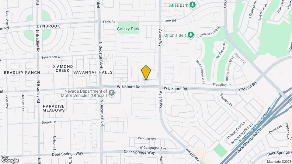 4397 Fire Glow Ave Map and Location Details