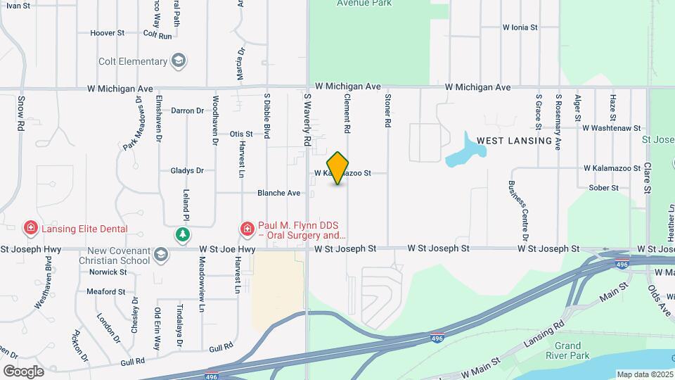 426 Clement Rd Map and Location Details