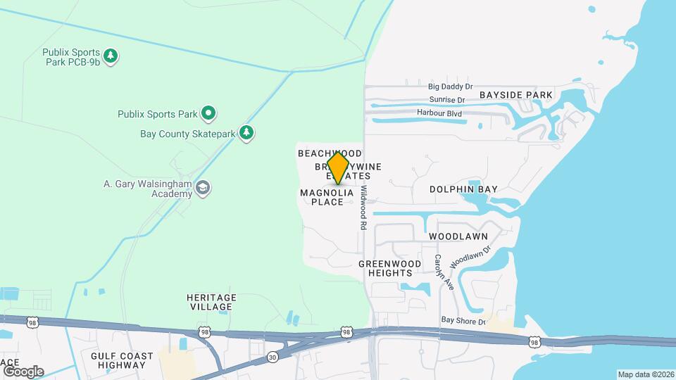 7115 Brandywine Dr Map and Location Details