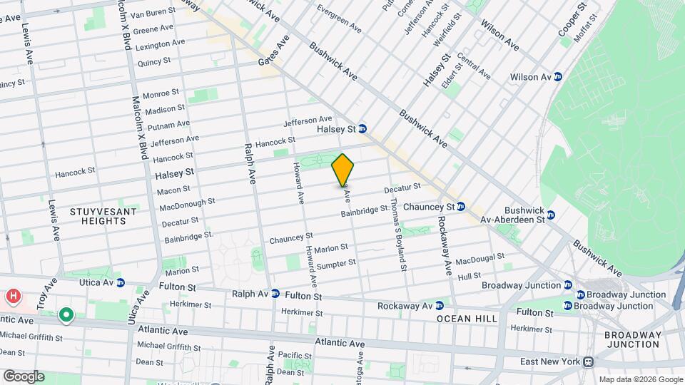 643 Decatur St Map and Location Details