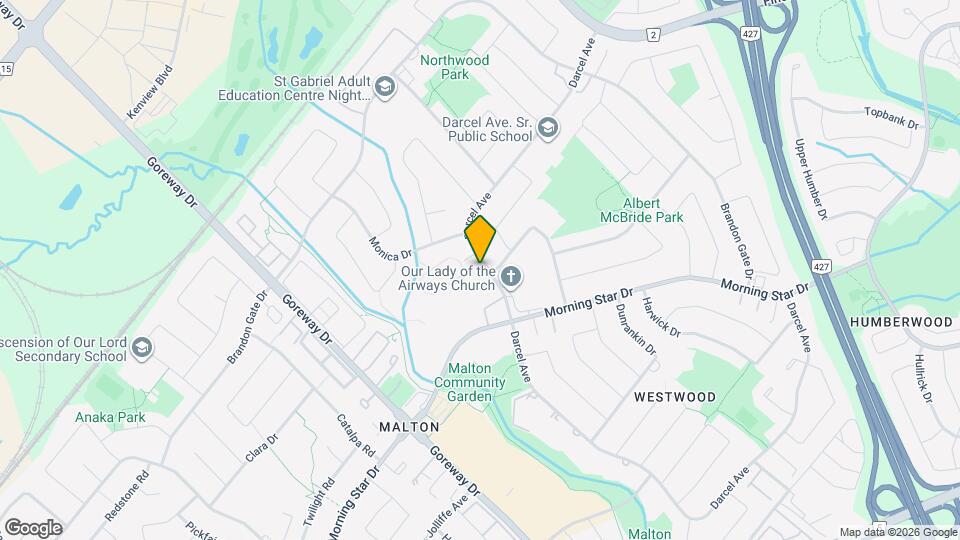 7450 Darcel Av Map and Location Details