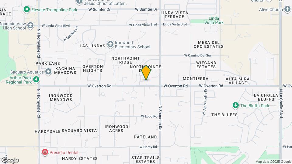 3001 W Hampshire Ct Mapa y Detalles de la Ubicación