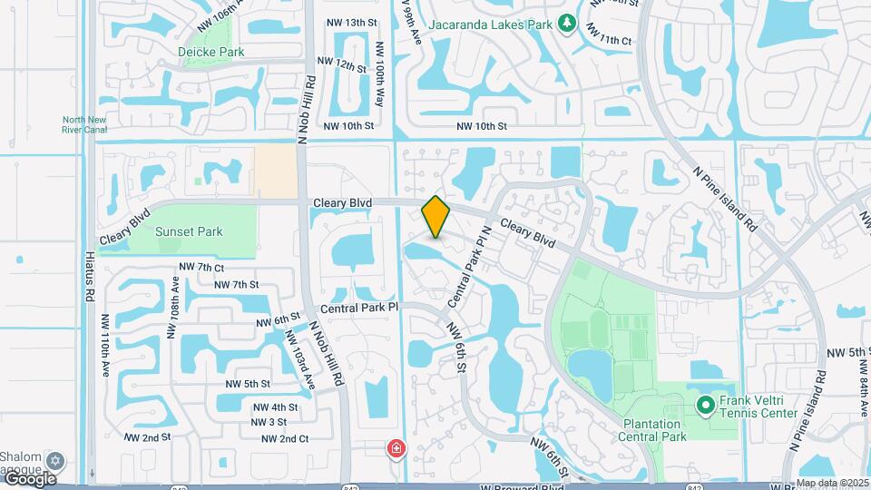 9920 NW 6th Pl Map and Location Details