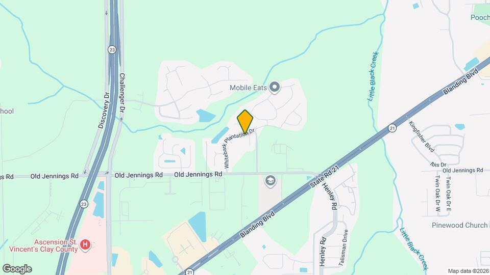4013 Whitebark Plantation Dr Map and Location Details