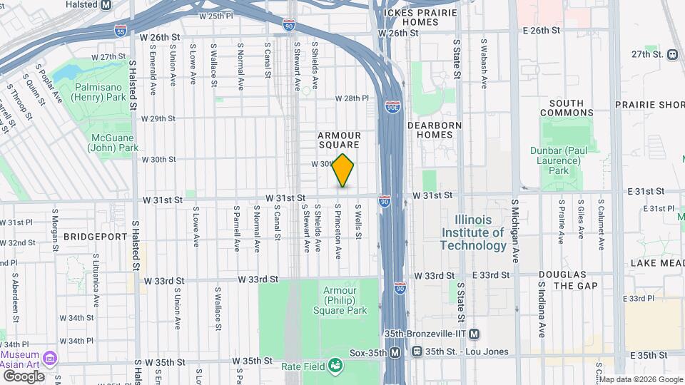 254 W 31st St Map and Location Details