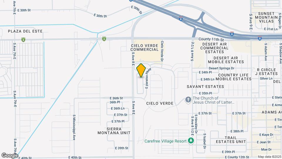 3476 S Woodpecker Way Mapa y Detalles de la Ubicación