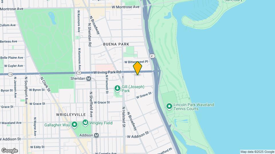 3939 N Pine Grove Ave, Unit 2 Map and Location Details