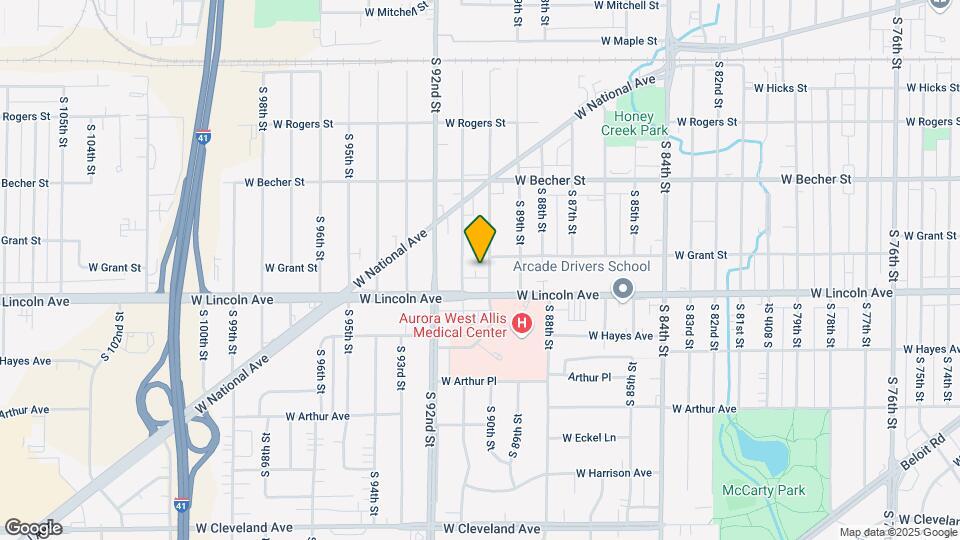 2215 S 90th St Map and Location Details