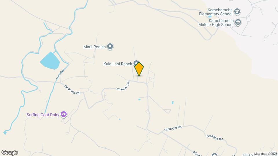 2846 Omaopio Rd Map and Location Details