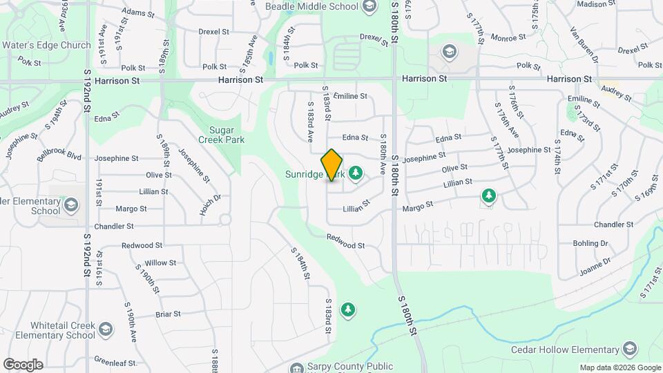 7333 S 183rd St Map and Location Details