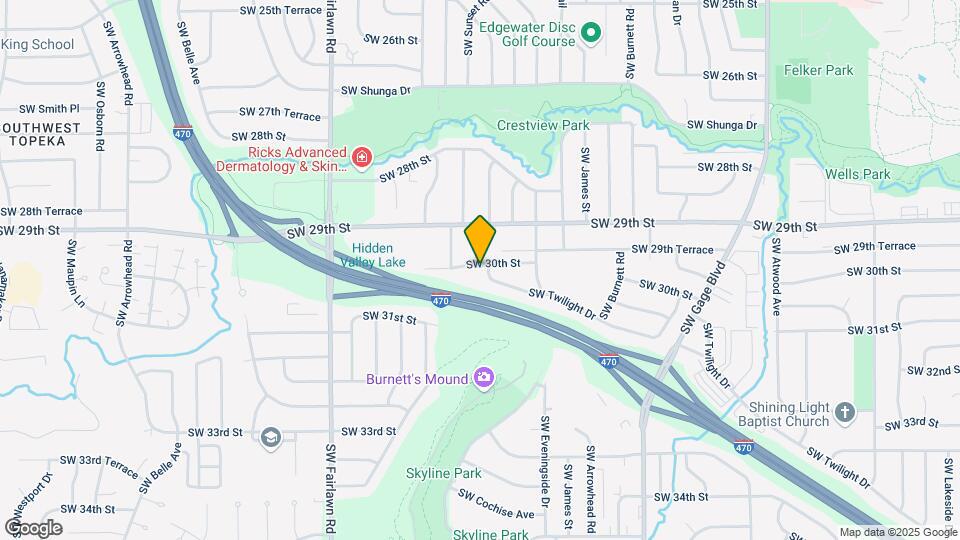 4743 SW 30th St Map and Location Details