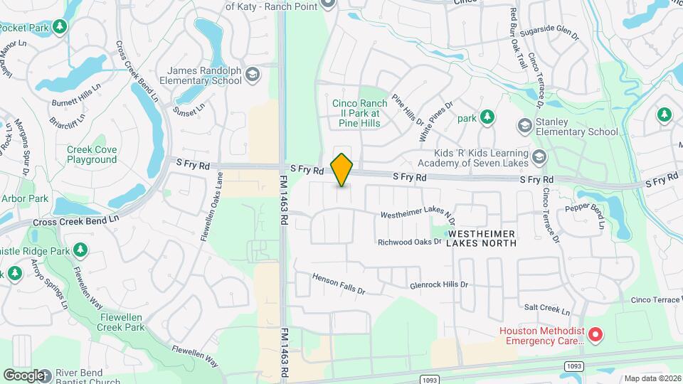 6011 Baileys Run Ln Map and Location Details