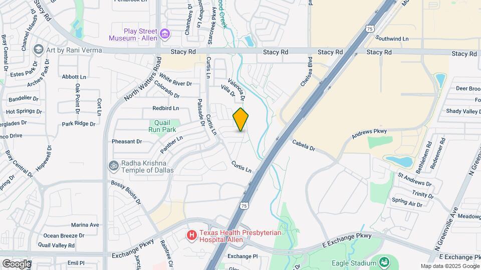 607 Ansley Wy Map and Location Details
