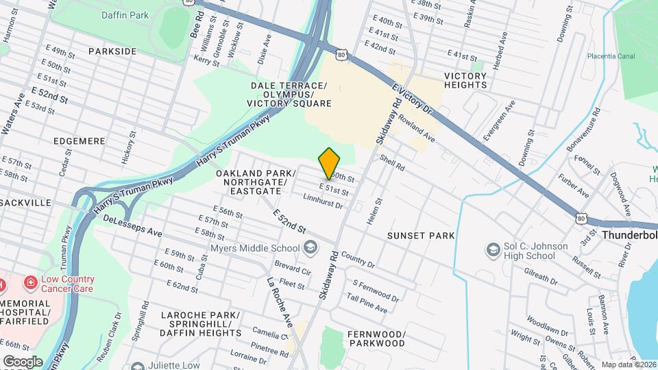 2002 E 51st St Map and Location Details